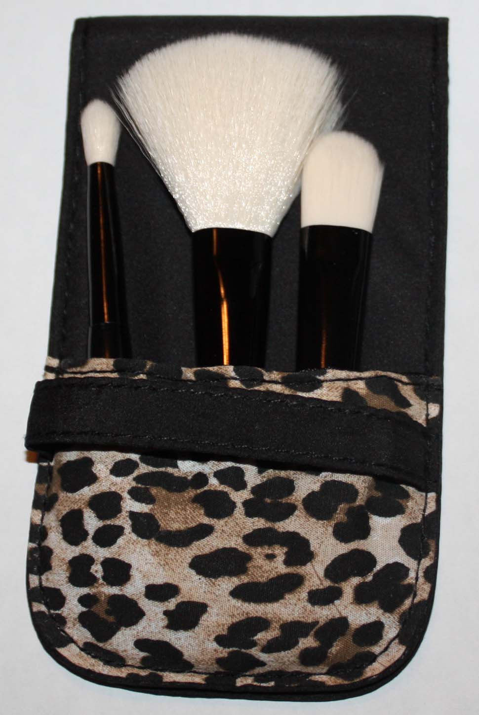 Foundation brush, Powder brush, Shadow brush in Case