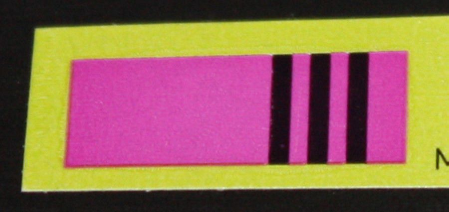 Magenta with gray accents