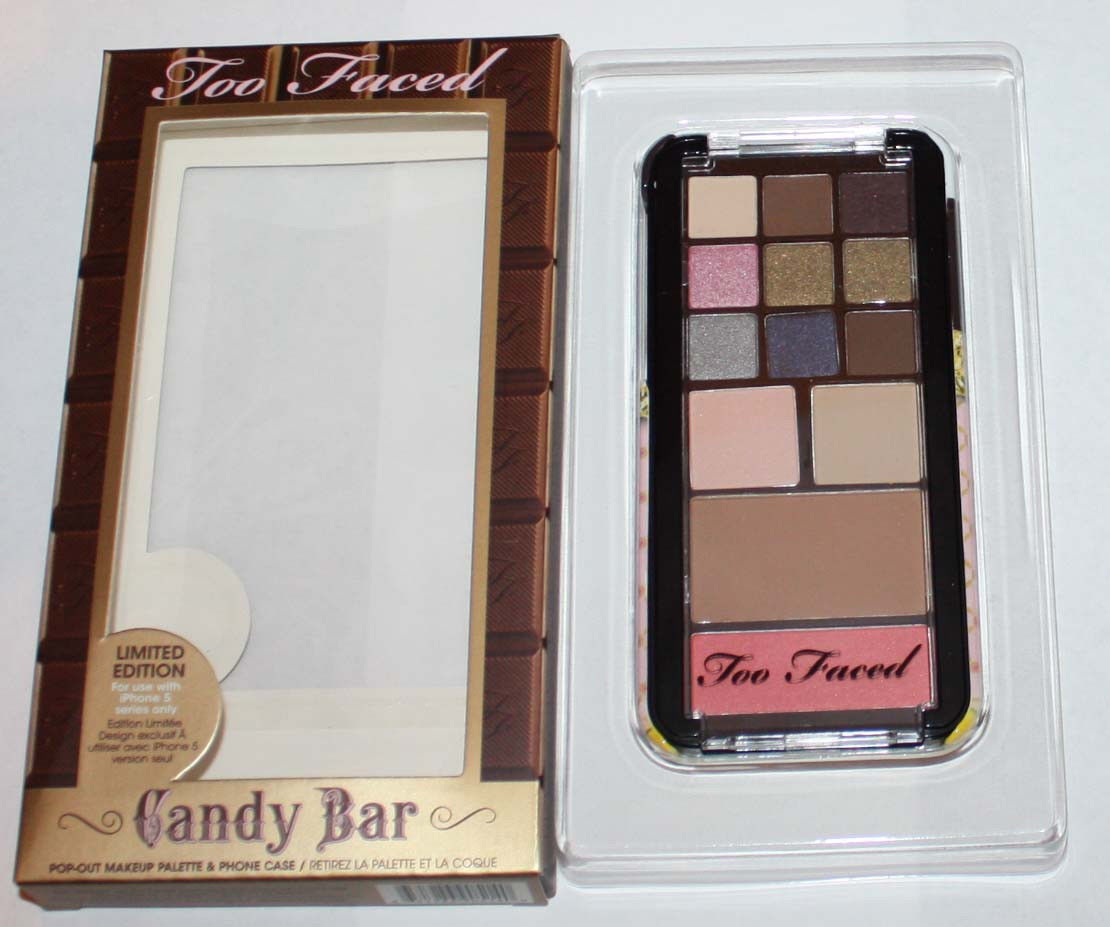 Too Faced Candy Bar Palette For Eyes & Face + Phone Case For iPhone 5 series