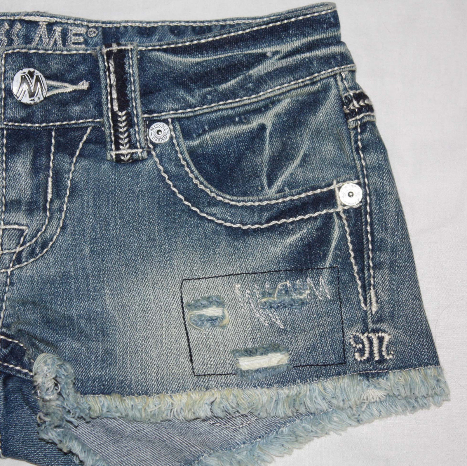 White accent stitching