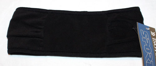 Isotoner Sport Women's 3 ½" Black Fleece Headband (One Size) 08867