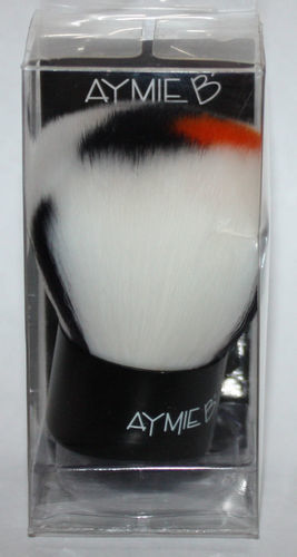 Aymie B' Professional Collection Black/White/Orange Kabuki Brush 08746