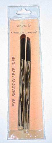 Aymie B' GOTTA B URBAN B Zebra Print Eyeshadow/Eyeliner Brush Set 07638