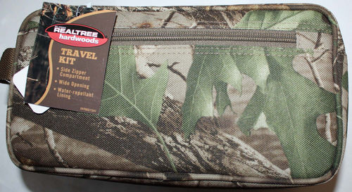 Bill Jordan Realtree Hardwoods Camo Travel Kit Case 07321