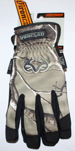 Ironclad Men's Force AP Realtree Camo Gloves #RT-WFGC-03-M (Medium) 07193