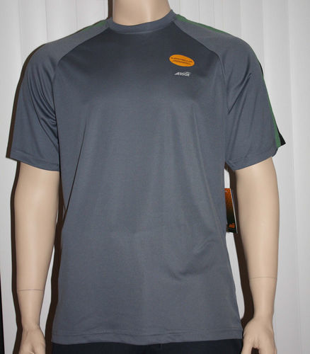 Avia Men's Dri-Control UPF 25 /UV Protection Shirt - Gray (Several Sizes) 06778