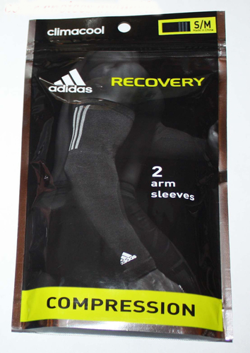 adidas Climacool RECOVERY 1 Pair Men's Compression Arm Sleeves -Magenta (S/M) 06579