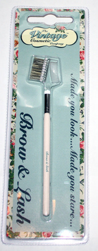 The Vintage Cosmetic Company Eye Brow & Lash Brush * Comb 05609