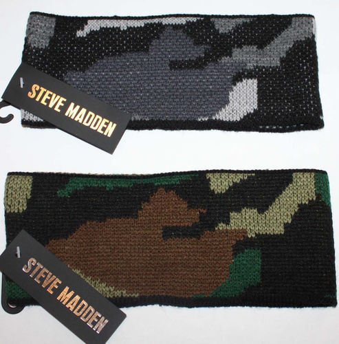 Steve Madden Women's 3 ½" Camouflage Hairband Headband (One Size) 03837