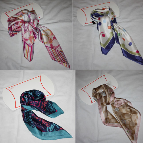 Coach Women's Scarf #F83307, #F83291, #F83516, #F83524 (Several Choices) 03513