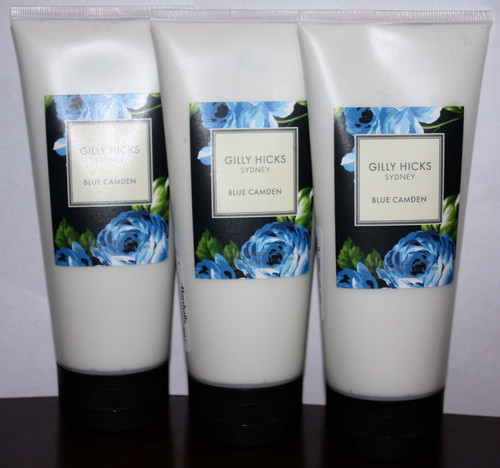 Lot Of 3 GILLY HICKS SYDNEY Blue Camden Hand & Body Cream 6.7 oz Each 03064