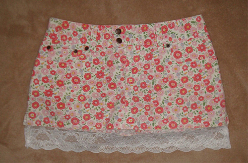 Abercrombie Kids Girl's Floral Lace Skort (Size 14) *Reduced* 02591