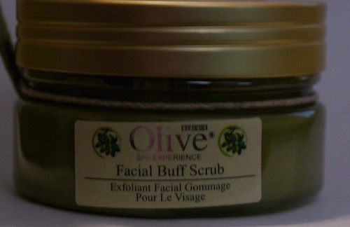 HOME SPA COLLECTION Olive Essence Facial Buff Scrub 4 oz 02239