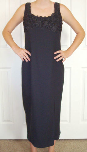 LAUNDRY By Shelli Segal Black Formal Dress (Size 10) *Reduced* 02044