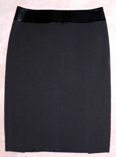 Laundry By Shelli Segal Black Lined Tuxedo Skirt (Size 2) *Reduced* 02043
