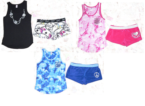 Candies Women's Junior 2pc Graphic Sleep Lounge Set (Several Choices) *Reduced* 00963