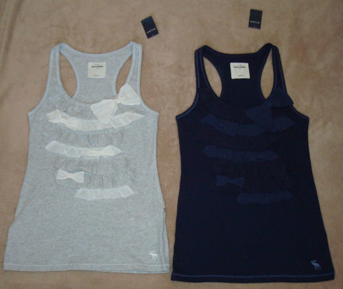 Abercrombie Kids Girl's Ruffled Bow Tank Top (Large) *Reduced* 00876