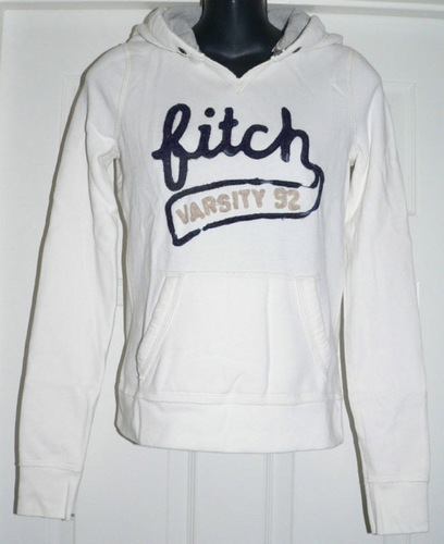 Abercrombie Kids Hoodie Jacket - White (X-Large) *Reduced* 00550