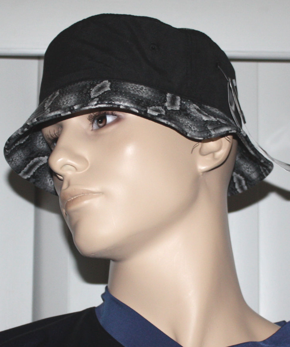Neff BREYZHER Men's Serpent/Black Bucket Hat (one Size) 09613