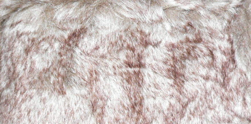 Faux fur top cuff