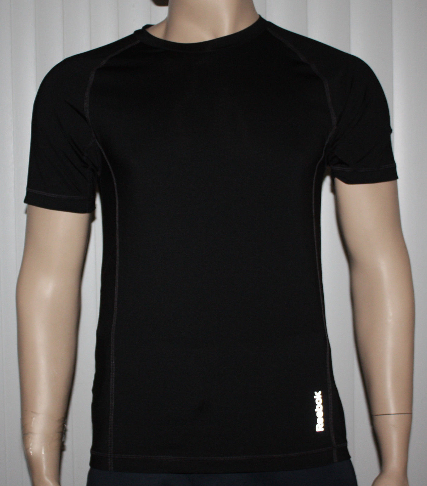 Reebok SPORT Men's Black Compression Shirt Top (Several Sizes) 10786