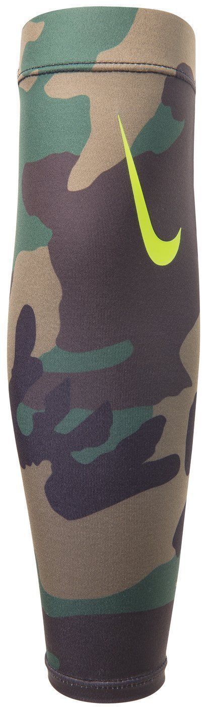 Nike Unisex Pro Combat Amplified Shiver 3.0 Iguana/Black/Volt Swoosh (One Size) 12078