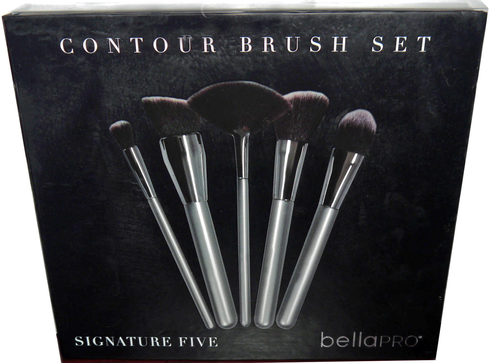Bella Pro Signature Five Silver Contour Brush Set 12646