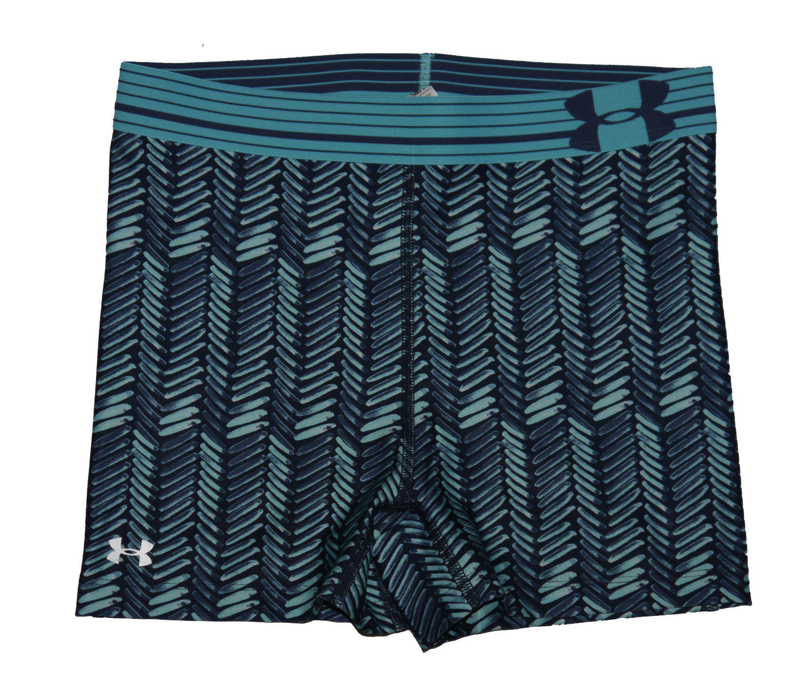 Under Armour Women's Jazz Blue/Midnight Navy 3" Shorty Compression Shorts (Small) 13266