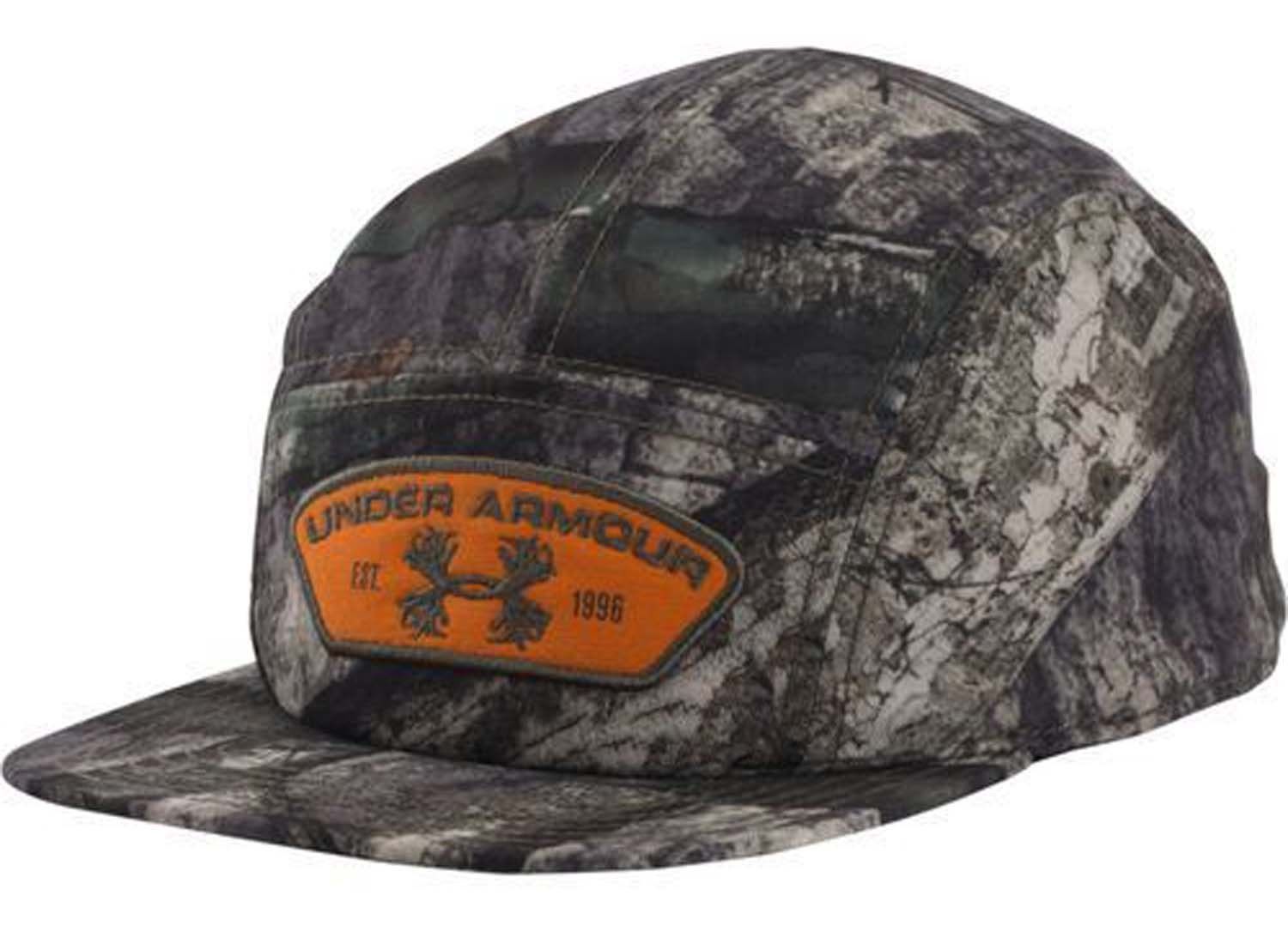 Under Armour Men's Mossy Oak Camo Antler Logo Patch Adjustable Cap 13316