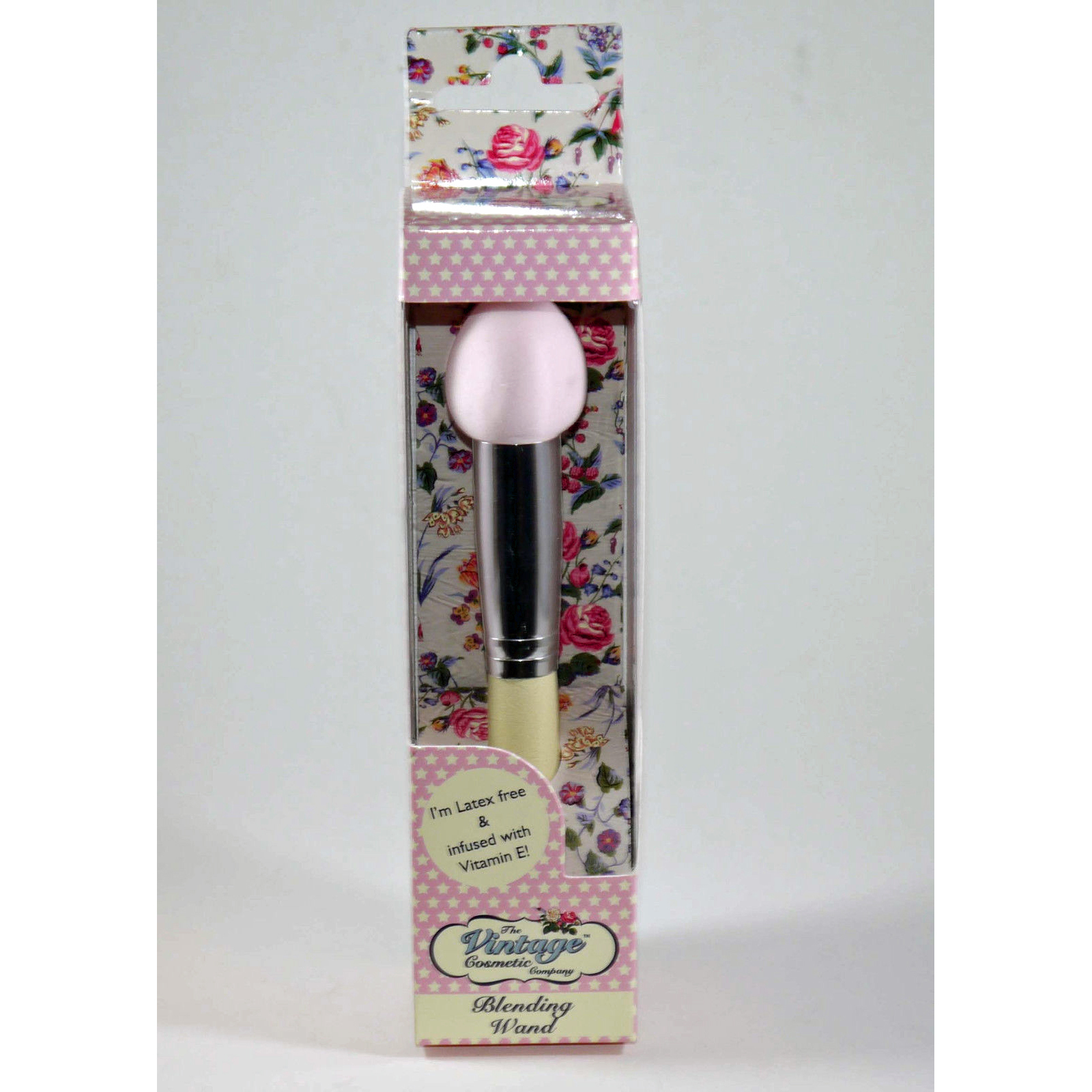 The Vintage Cosmetic Company Latex Free Pale Pink Blending Wand 13661