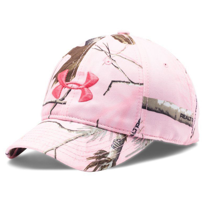 Under Armour Women's Pink Realtree AP Camo/Perfection UA Snap Back Cap 13965