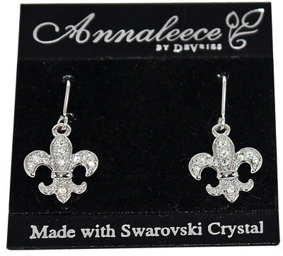 Annaleece By Devries ROYAL FLEUR DE LIS Earrings Annaleece By Devries ROYAL FLEUR DE LIS Earrings