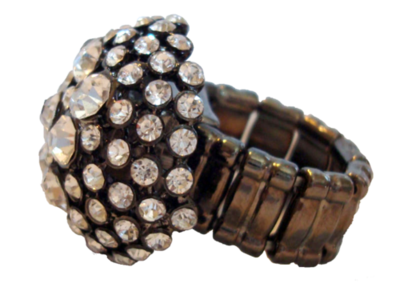Large Rhinestone Ring (One Size) Large Rhinestone Ring (One Size)