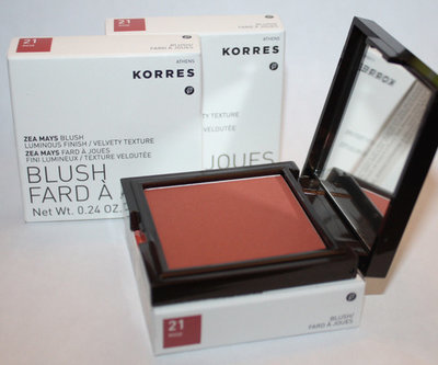 Lot Of 3 Korres Zea Mays Blush #21 ROSE .24 oz Each Lot Of 3 Korres Zea Mays Blush #21 ROSE .24 oz Each