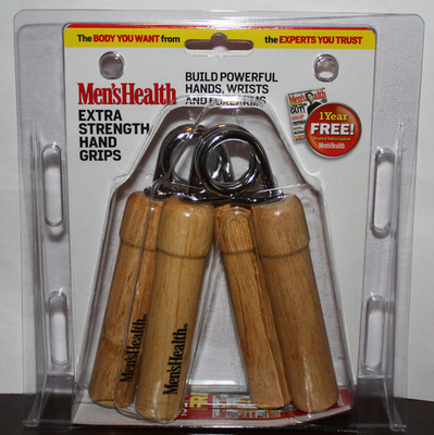Men's Health Extra Strength Wood Hand Grips Men's Health Extra Strength Wood Hand Grips