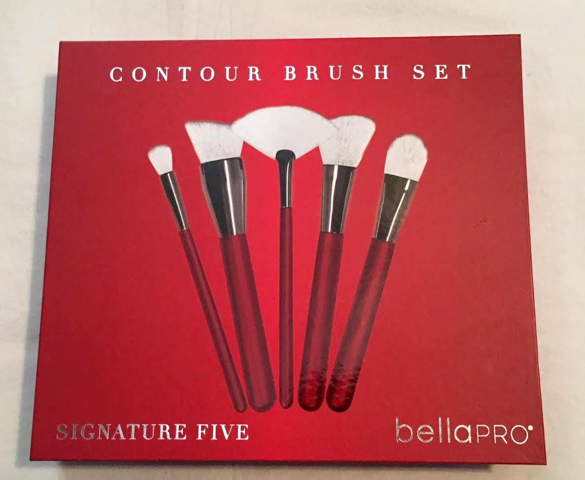 Bella Pro Signature Five Red Contour Brush Set 14054
