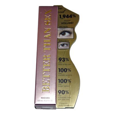 Too Faced Black Better Than Sex Mascara 0.27 oz Too Faced Black Better Than Sex Mascara 0.27 oz