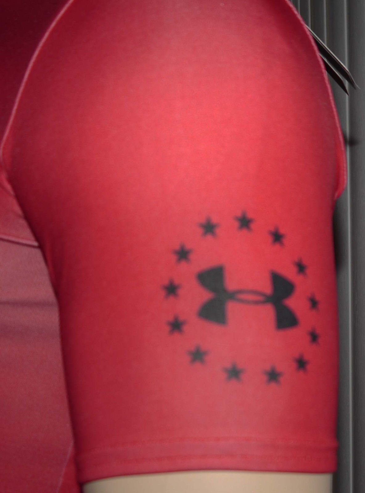 Under Armour Men's UA Freedom Marines Red/Black Compression Shirt (Several Sizes)