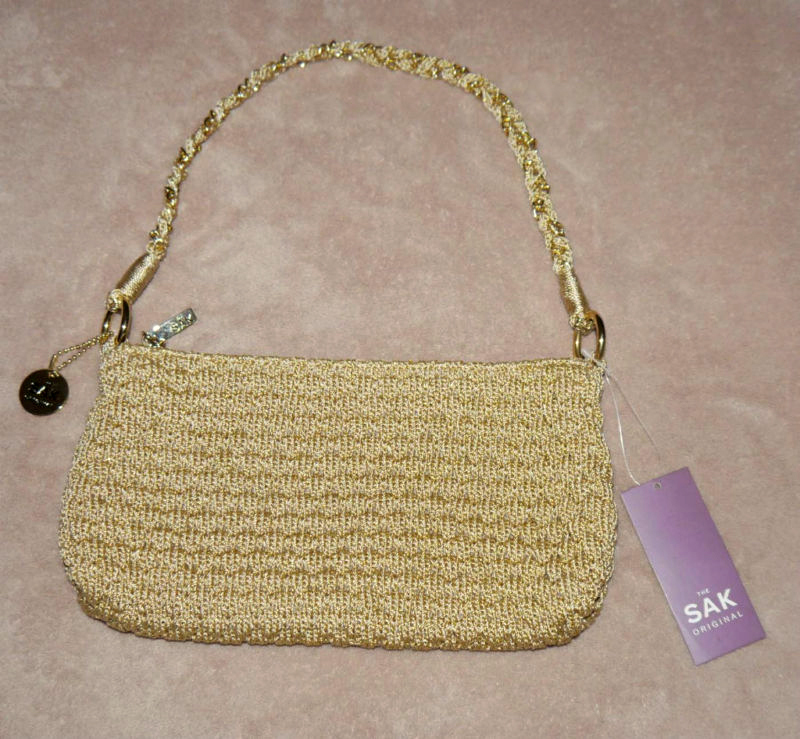 The SAK CHRISTY Gold Purse