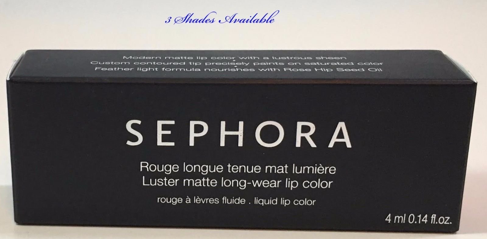 Sephora Collection Luster Matte Long-Wear Lip Color 0.14 oz -Shade Choices 14784