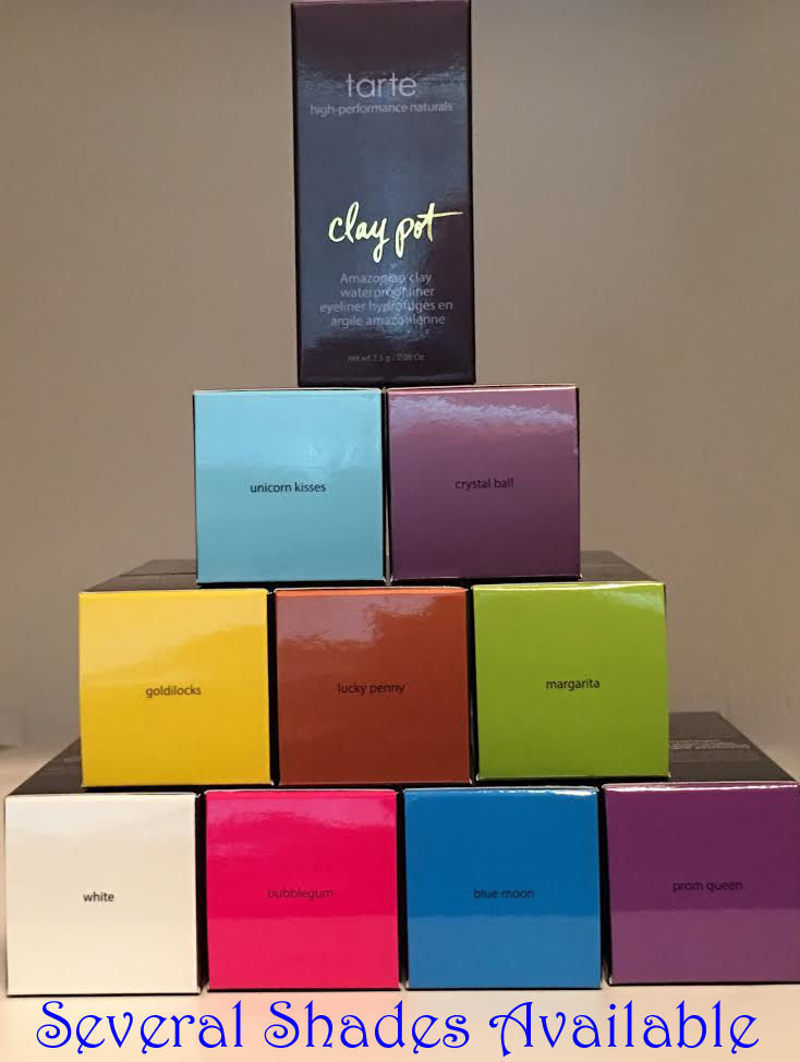 Tarte Limited-Edition Clay Pot Waterproof Shadow Eyeliner 0.08 oz -Several Shades 14787