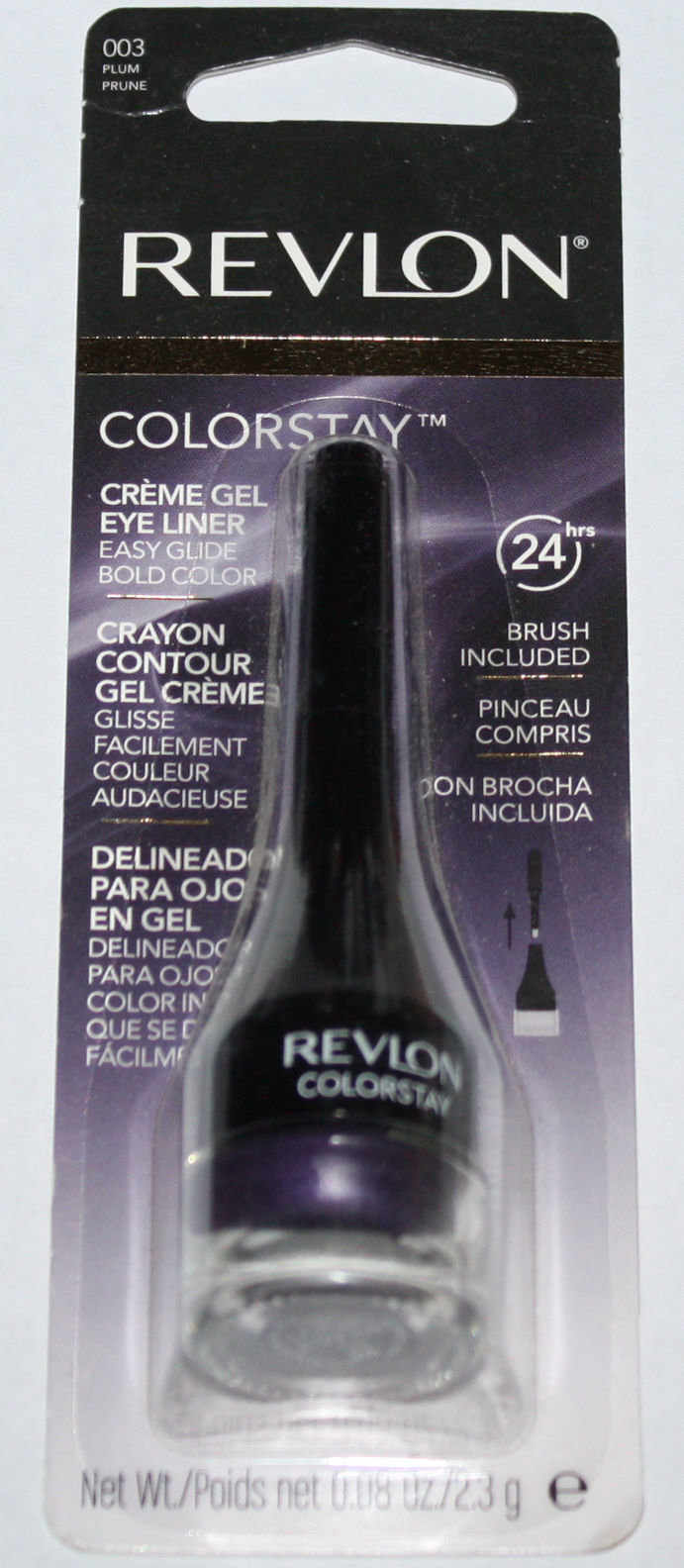 Revlon COLORSTAY Creme Gel Eye Liner #003 PLUM .08 oz 14800