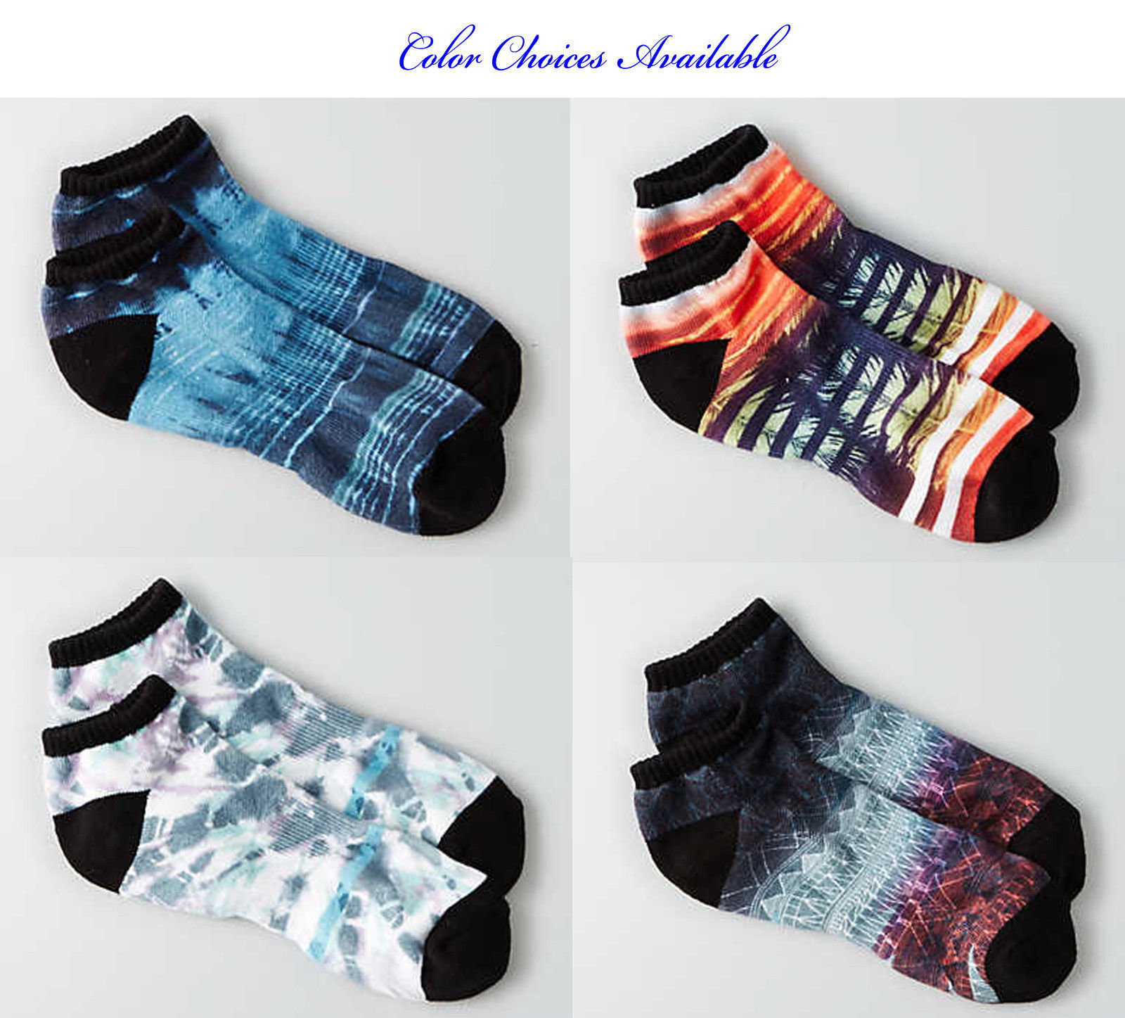 1 Pair American Eagle Men's Flex Athletic Low Cut Socks 14812