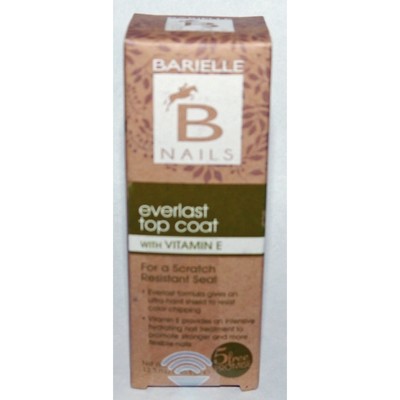Barielle Everlast Top Coat With Vitamin E .45 oz Barielle Everlast Top Coat With Vitamin E .45 oz