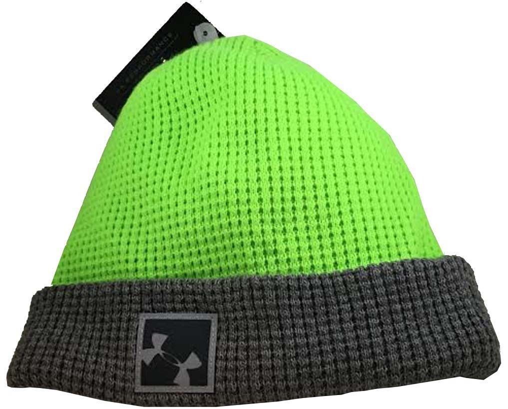 under armour green beanie