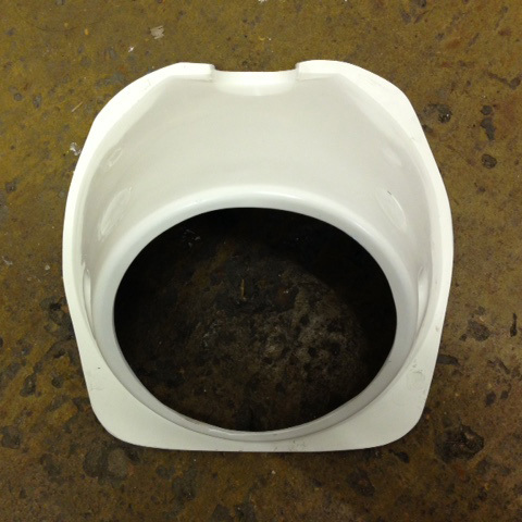 Mk1 Mini Speedo binnacle 00043