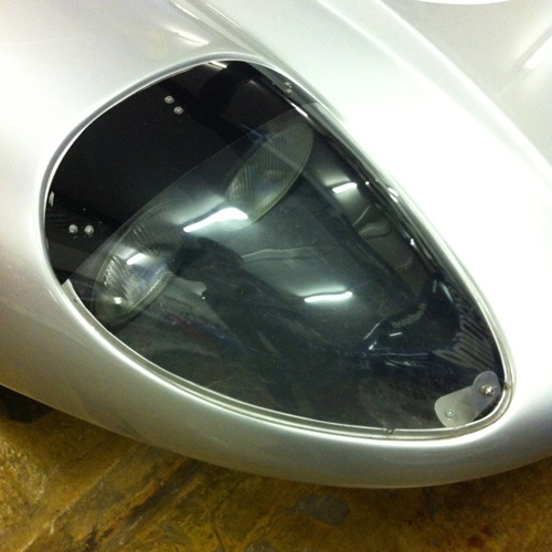 Marcos Perspex Headlamp Cover CCK49