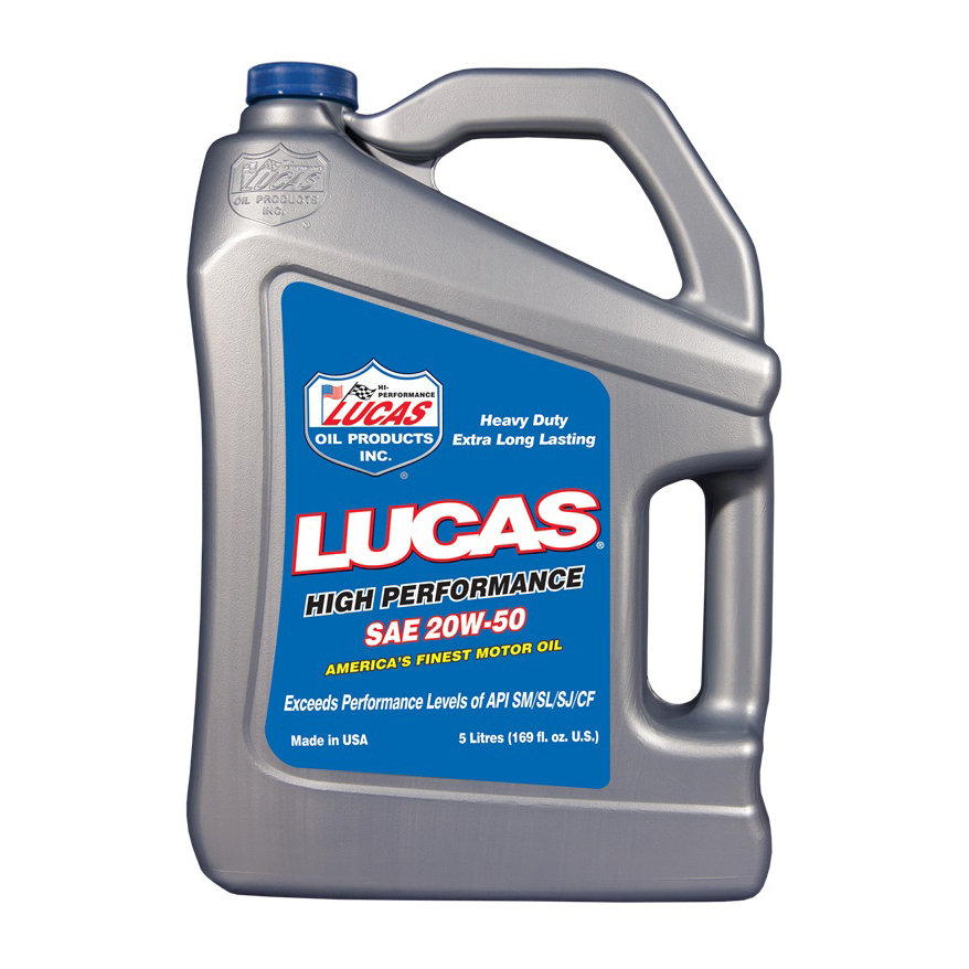 LUCAS - 20W50 classic car engine oil - 5 litre 10255A