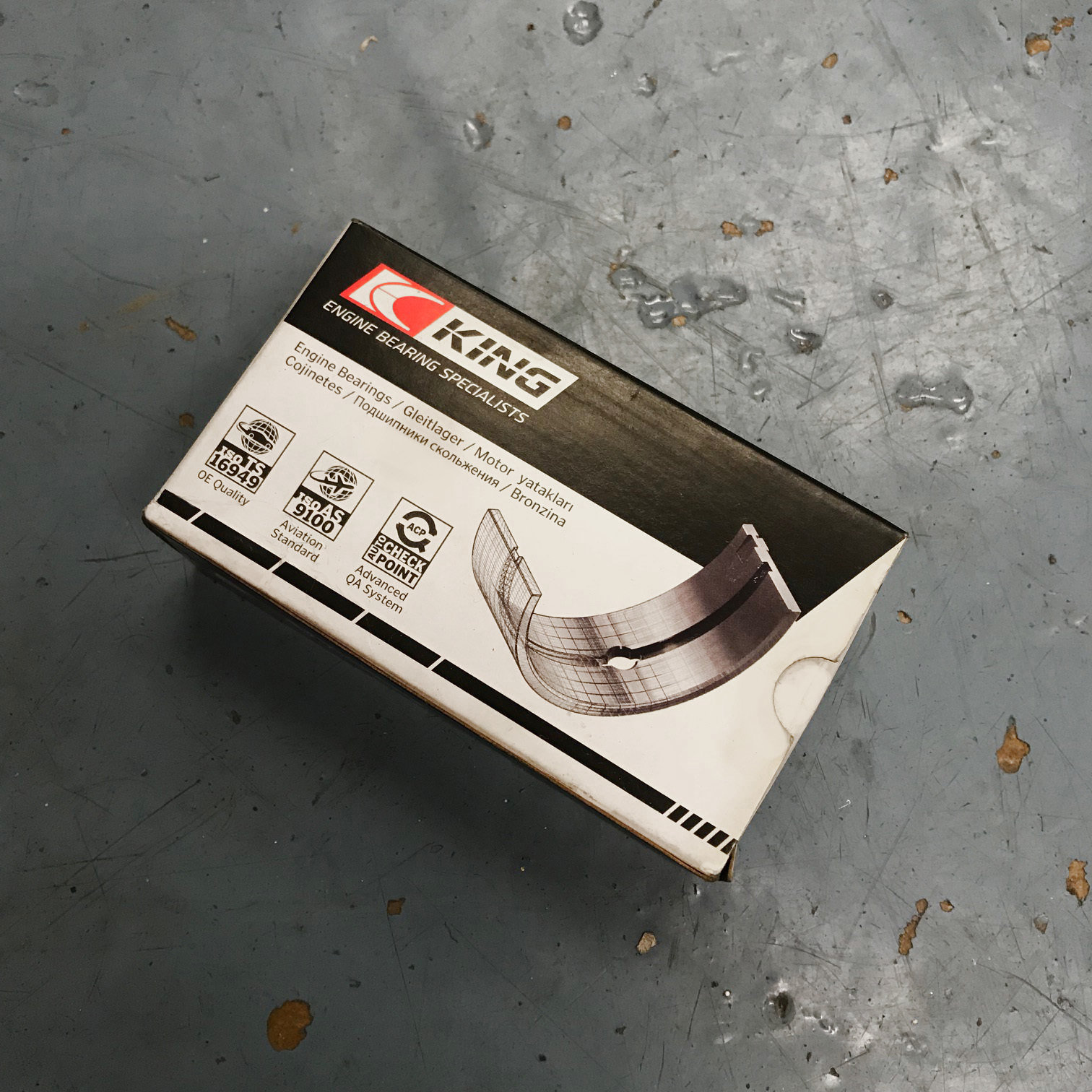 Triumph TR Big End Bearings - TR2 TR3 TR3A TR4 TR4A - Tri-Metal ENTR301