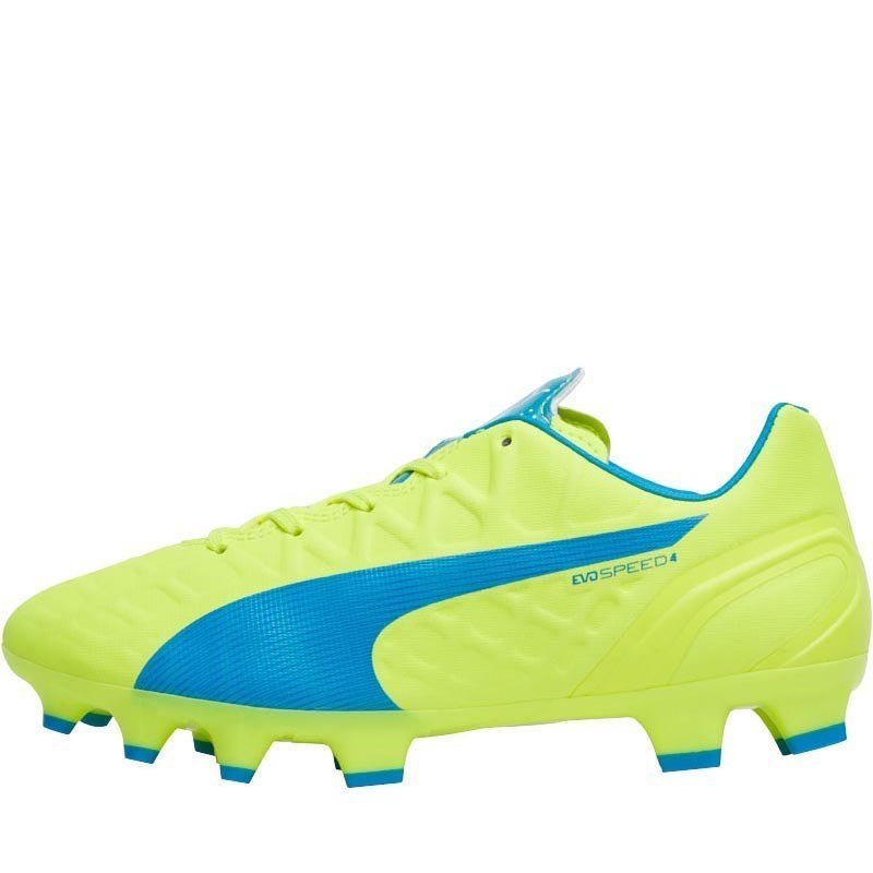 puma yellow football boots